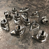 Harley Shovelhead cylinder base washer & ARP 12 point air craft nuts - Stainless