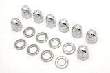 Colony Big Twin 1930-77 Acorn cylinder base nuts - Chrome