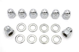 Colony Big Twin 1930-77 Acorn cylinder base nuts - Chrome