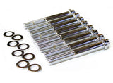 Ironhead Sportster 12 point cylinder head bolts - Chrome