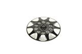 Big twin aluminum clutch pressure plate - Milled - Black