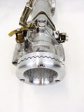 Old-Stf Aluminum KR Bee Blocker w SS screen - S&S super E & G carburetor velocity stack