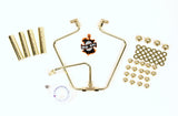 Old-Stf Shovelhead engine hardware - Brass dress up Kit