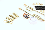 Old-Stf Ironhead Sportster engine hardware - Brass dress up Kit