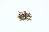 Old-Stf Panhead rocker box cover hardware kit - brass acorn nuts