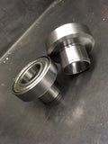 Old-Stf VL I-beam springer conversion neck cups 1" to 1-1/8" big twin front end - Raw