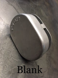 Old-Stf cast aluminum "Mini Ed" air cleaner filter - Natural Finish
