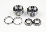Old-Stf Ironhead XL Sportster conversion neck cups 7/8 to 1" big twin front end w Timken bearings