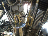 Old-Stf Ironhead Sportster engine hardware - Brass dress up Kit