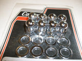 Colony Ironhead Sportster Acorn cylinder base nuts - Chrome
